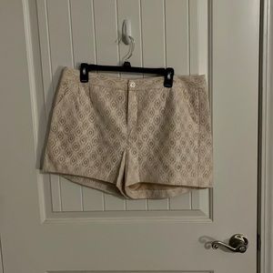 Lauren Conrad size 16 lace shorts